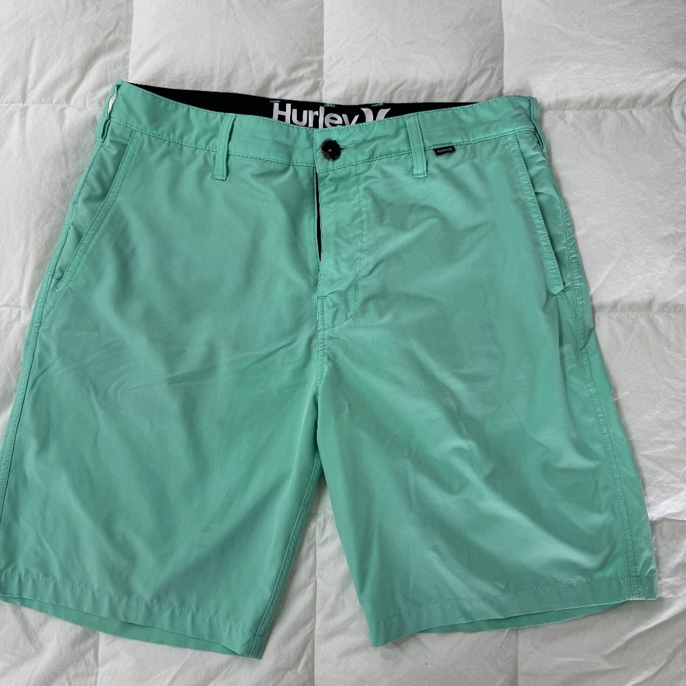 Hurley, Phantom, 32, shorts, Green